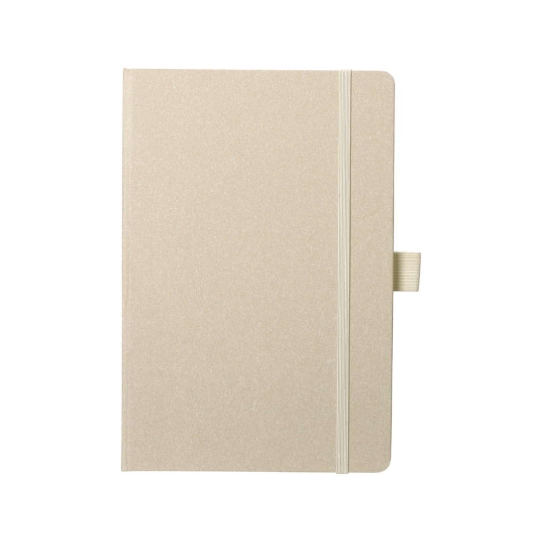 Блокнот А5 "Snow Hard" твердая обложка, 80 листов 70 гр/м2, натуральный