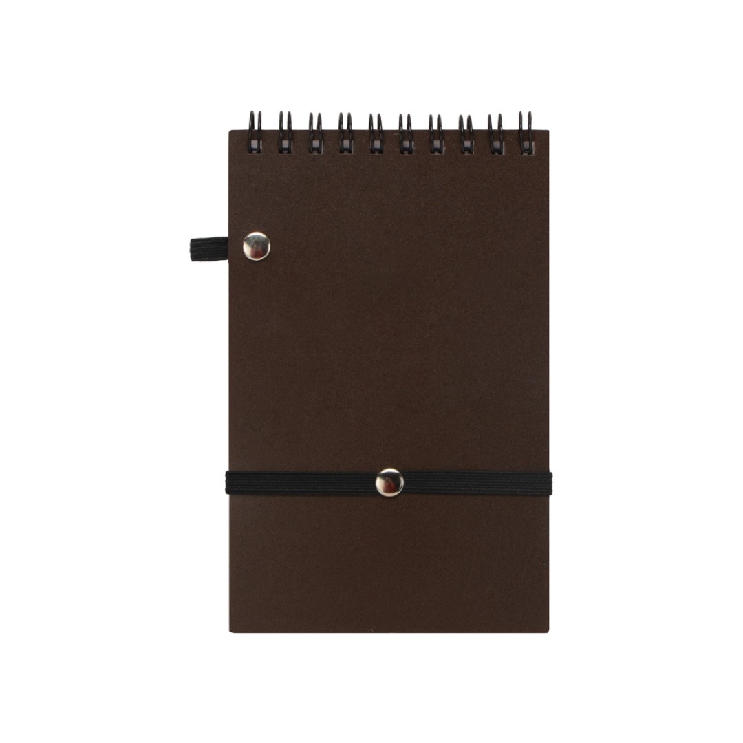 Блокнот B7 «Kaffi», темный кофе