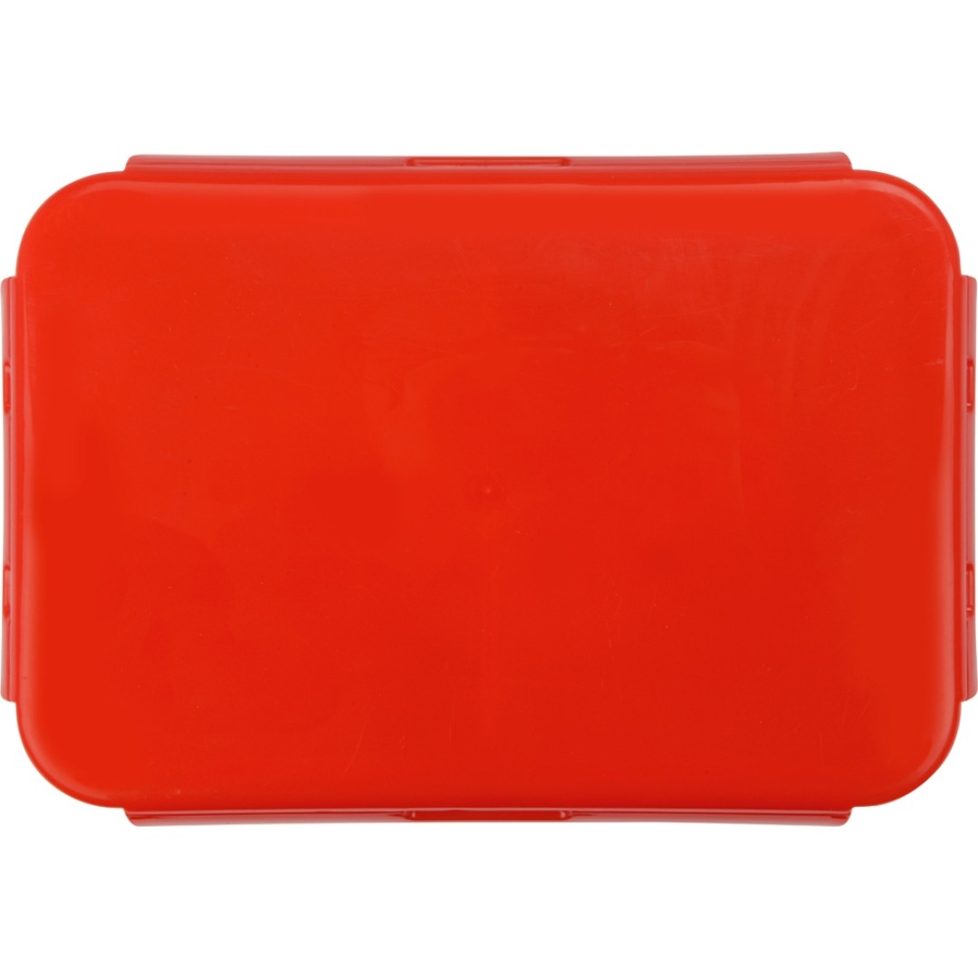 Герметичный ланч-бокс «Foody» с двумя секциями, 650мл, красный
