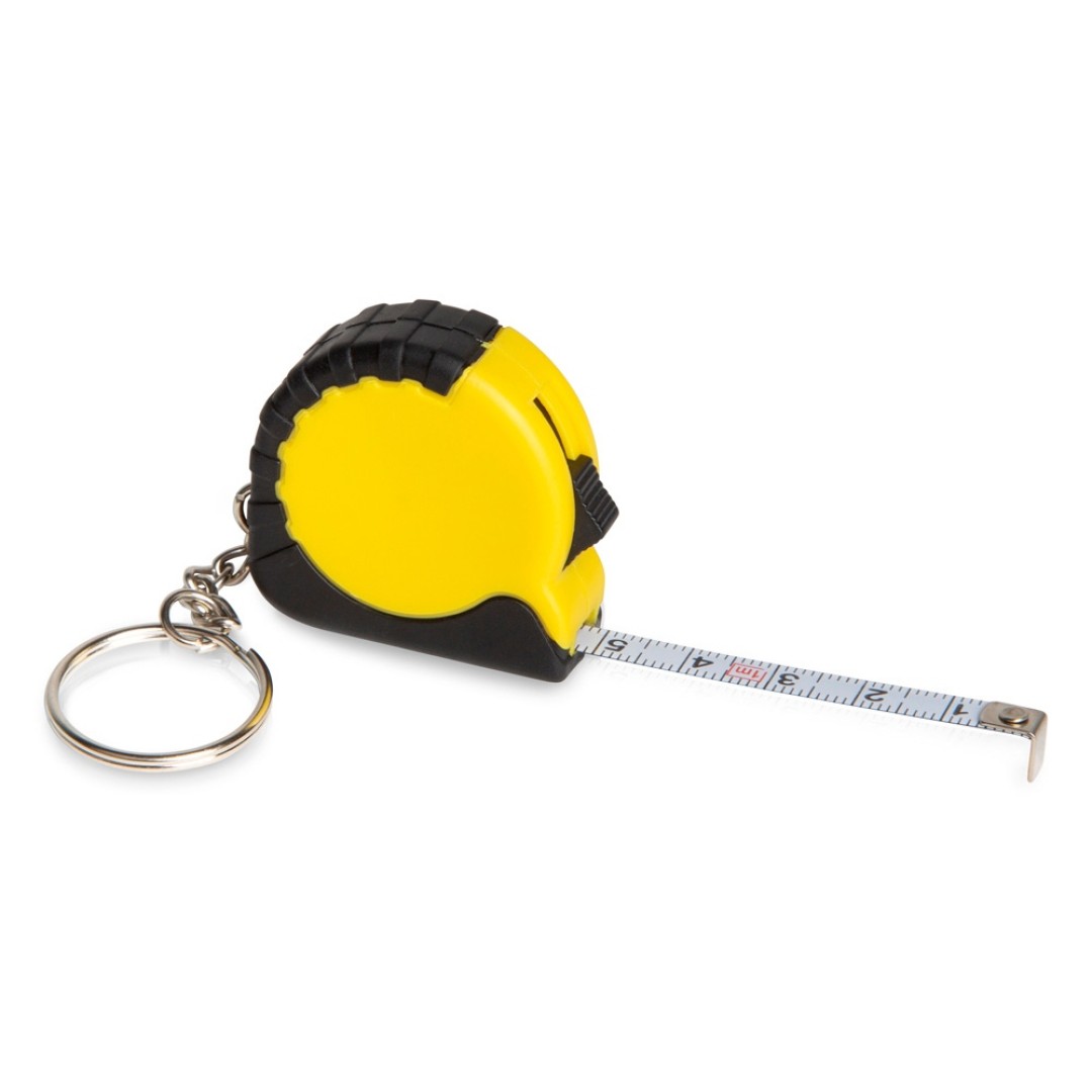 Рулетка-брелок "Habana" 1 м, желтый