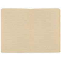 Блокнот А5 из переработанного тростника и RPET "Adiantum", 80 листов, гибкая обложка, красный