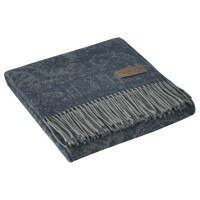 Плед MARZOTTO MAGNOLIA 4000, темно-синий