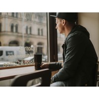 Термос питьевой, вакуумный, бытовой, тм "bobber". Объем 0,35 литра. Артикул Tumbler-350 Black Coffee