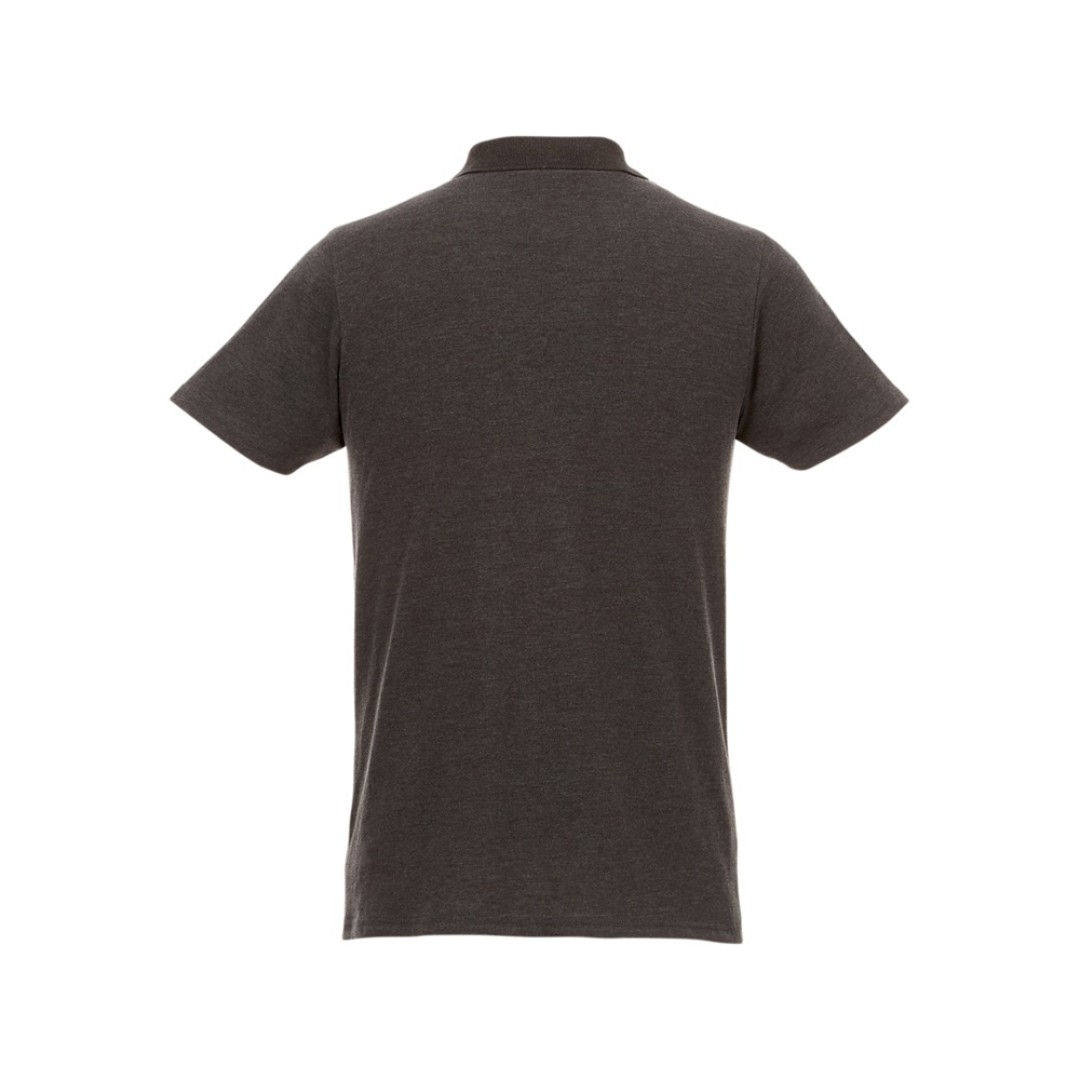 Мужское поло Helios с коротким рукавом, темно-серый