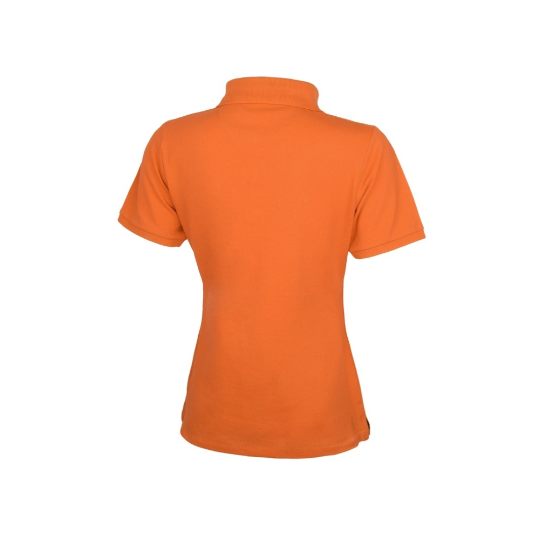 Calgary женская футболка-поло с коротким рукавом, оранжевый
