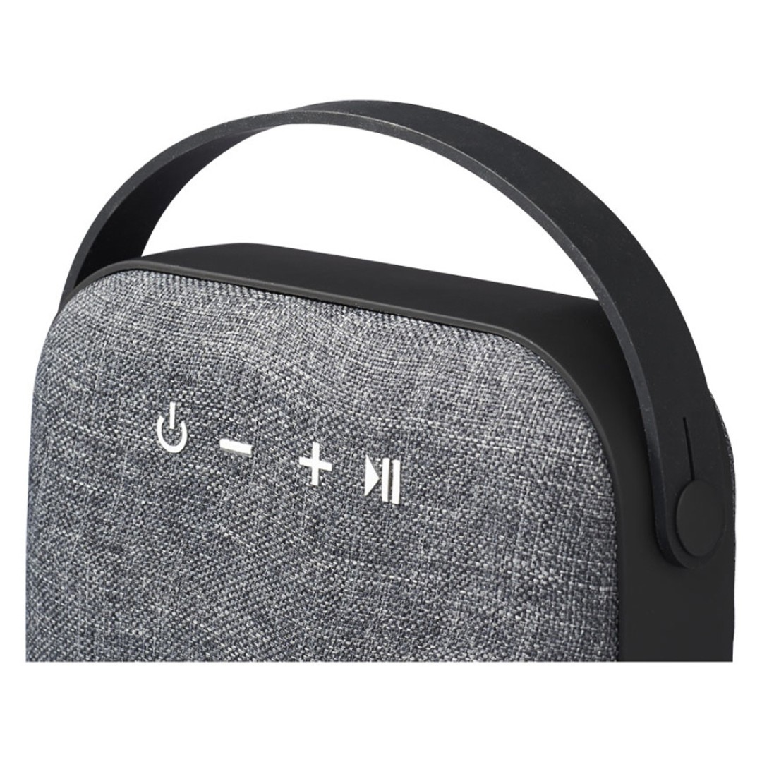 Динамик Bluetooth с тканым материалом, черный