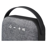 Динамик Bluetooth с тканым материалом, черный