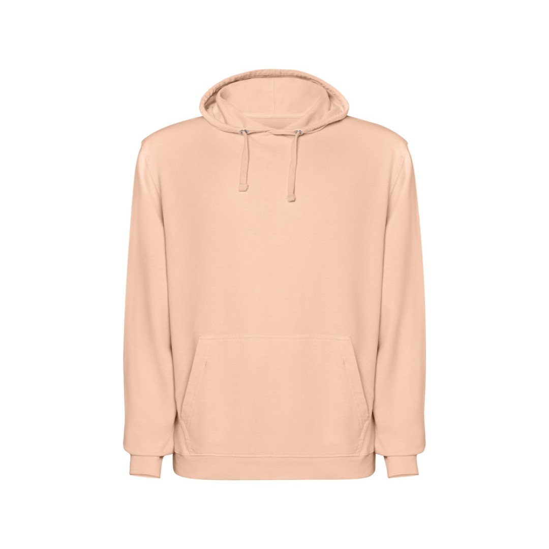 Толстовка с капюшоном «KENIA» унисекс, светло-абрикосовый выстиранный