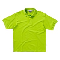 Рубашка поло "Forehand" мужская, зеленое яблоко