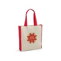 BAZAR. Сумка из 100% хлопка, Красный