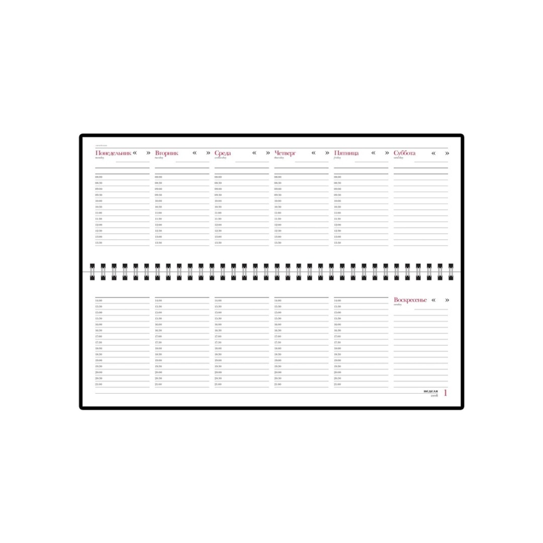 Планинг недатированный «Ideal New», синий