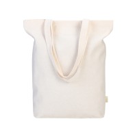 Сумка Fixy из переработанного хлопка с фиксирующей эластичной лентой, натуральный