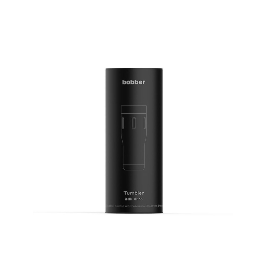Термос питьевой, вакуумный, бытовой, тм "bobber". Объем 0,47 литра. Артикул Tumbler-470 Black Coffee