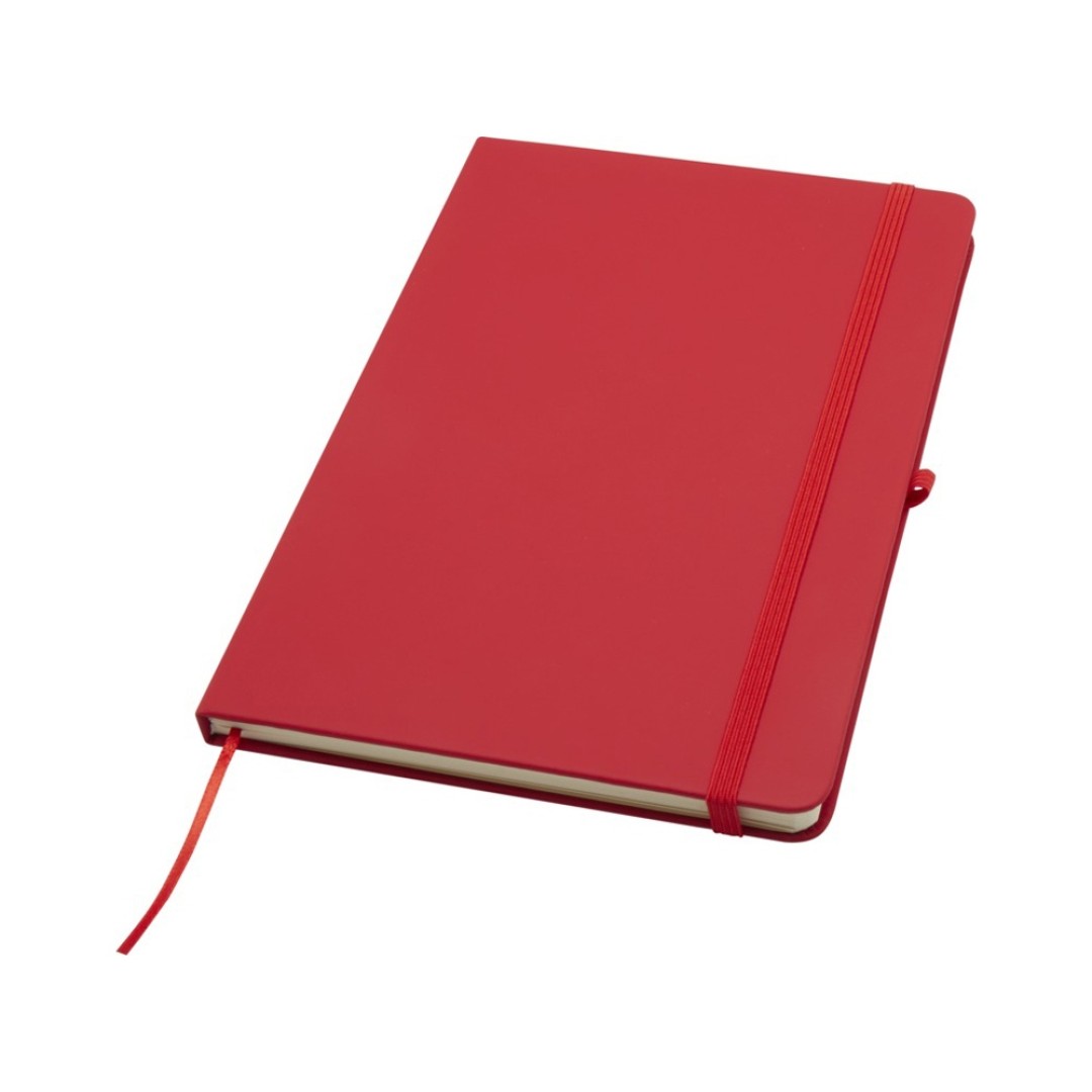 Блокнот Spectrum Plus формата A5 в твердой обложке - Красный