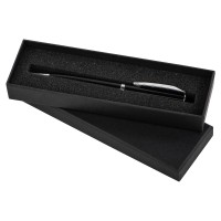 Ручка металлическая шариковая «Town», черный/серебристый