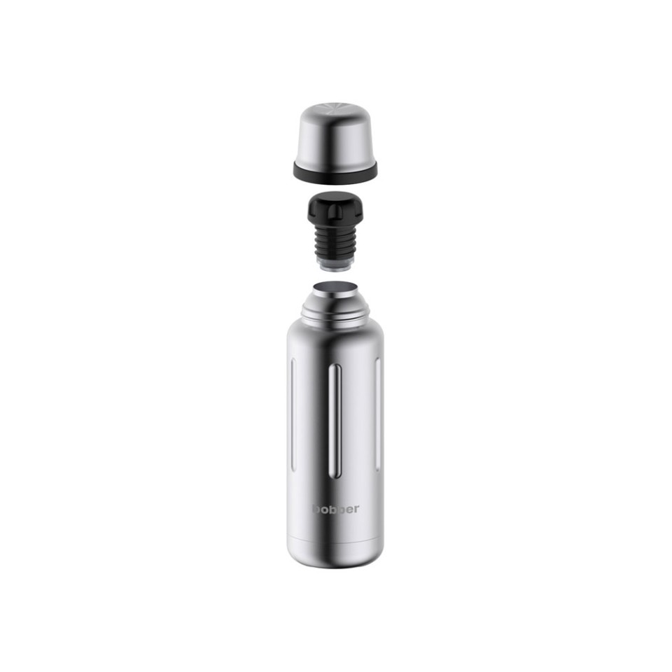 Термос для напитков, вакуумный, бытовой, тм "bobber". Объем 0.47 литра. Артикул Flask-470 Matte