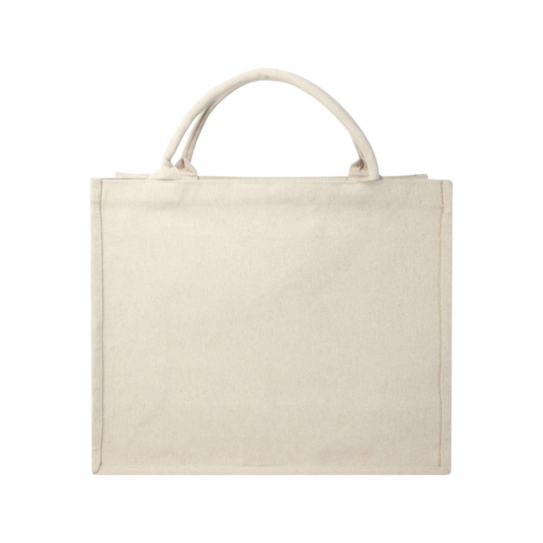 Page эко-сумка для книг из переработанного материала Aware™ плотностью 500 г/м2 - Бежевый
