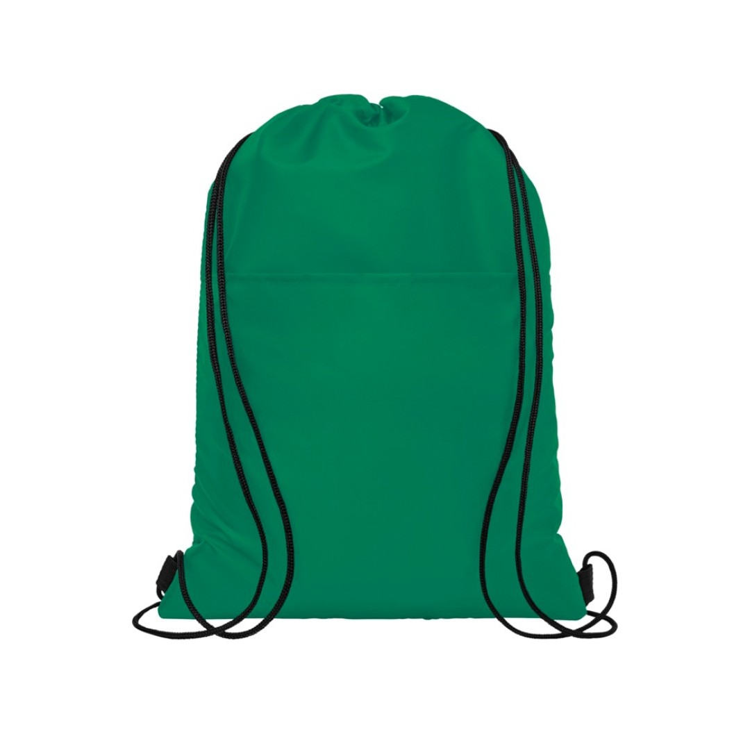 Сумка-холодильник Oriole на шнуровке на 12 банок, зеленый