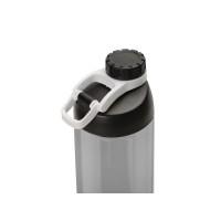 Спортивная бутылка для воды с держателем "Biggy", 1000 мл, белый