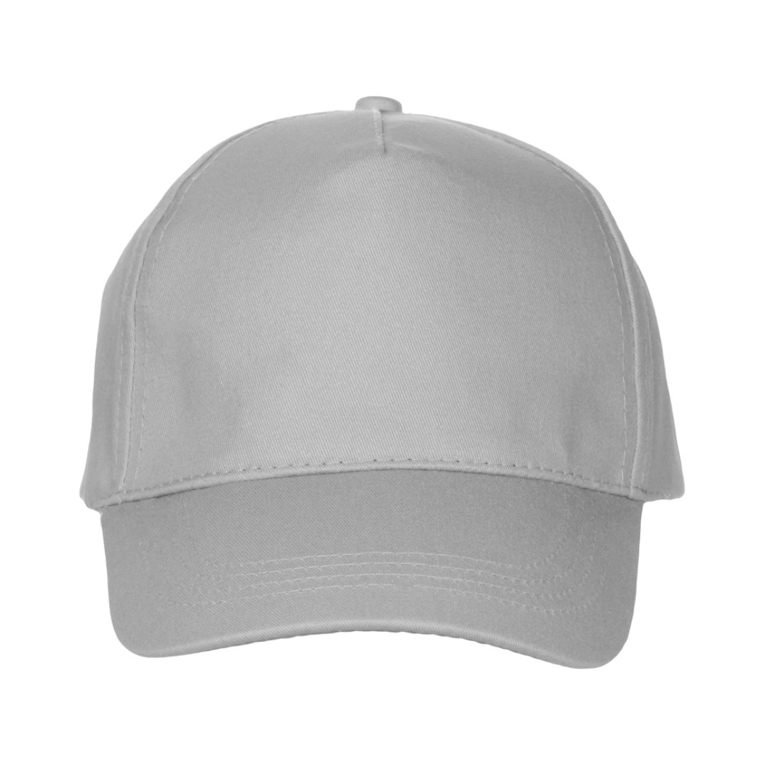 Бейсболка "Мемфис 230" 5-панельная, серая