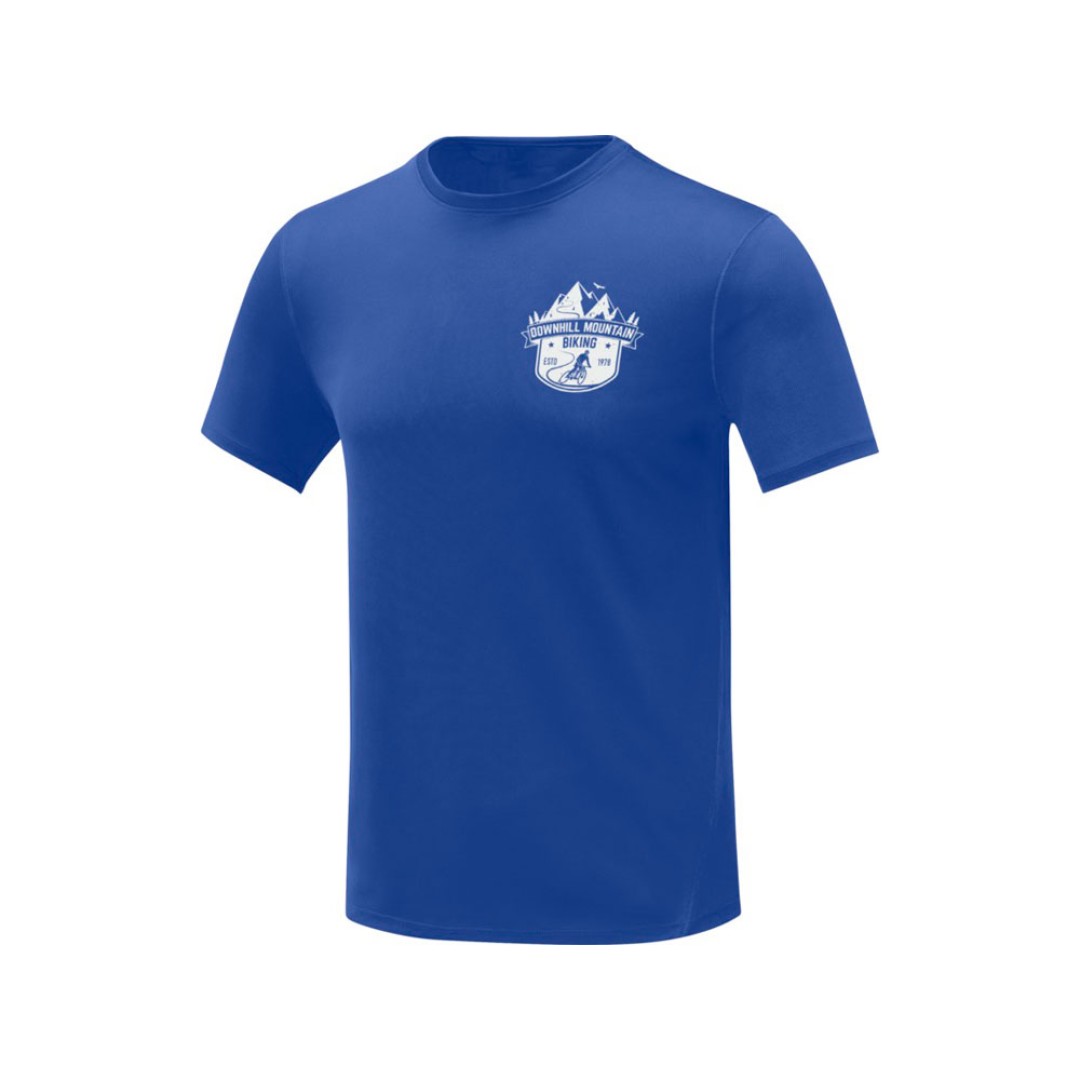 Kratos Мужская футболка с короткими рукавами, cиний