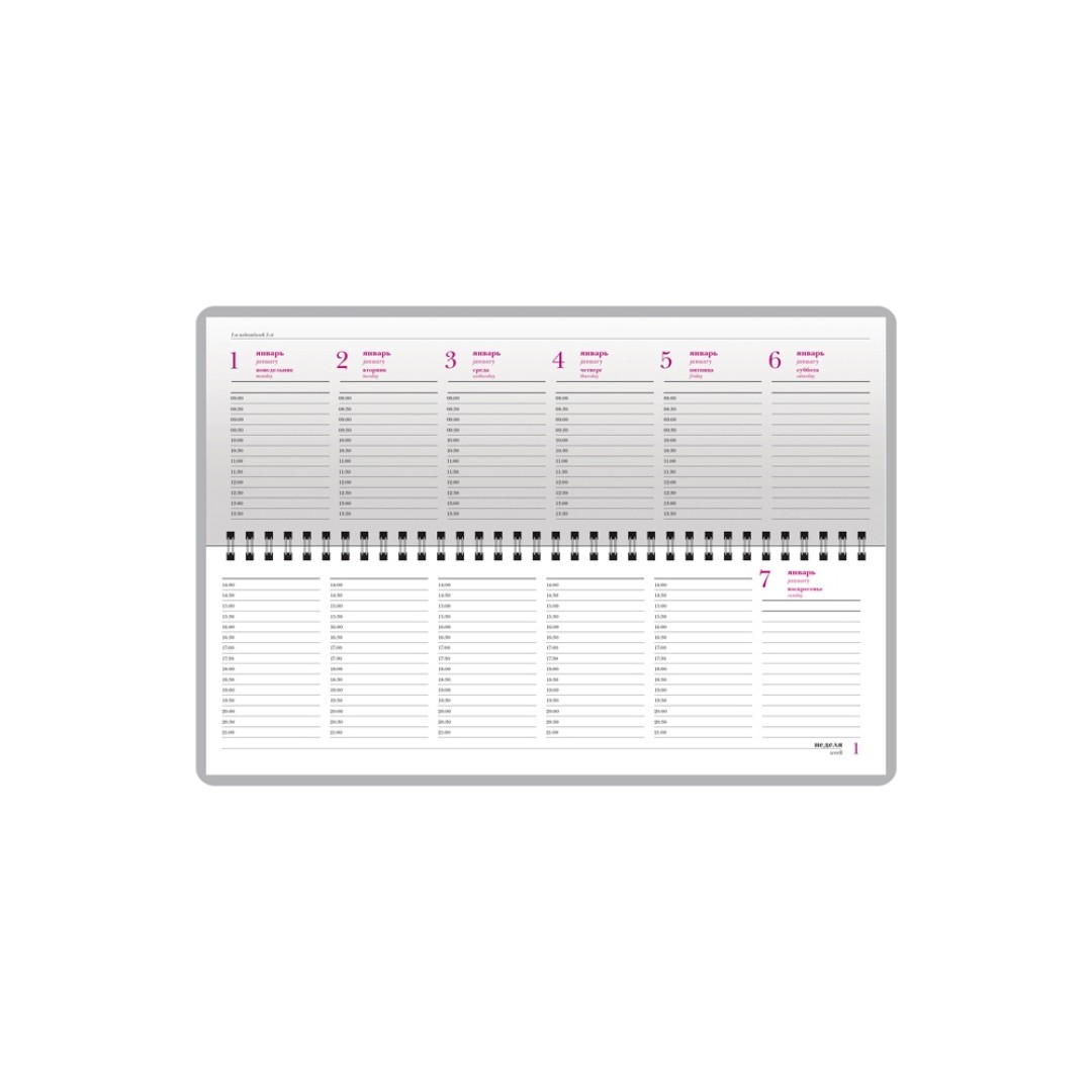 Планинг ГР. датированный «Sidney Nebraska» 2026, коричневый