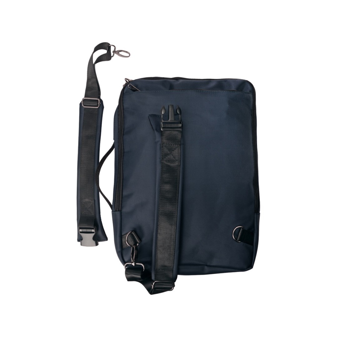 Рюкзак-трансформер «Duty» для ноутбука, темно-синий (без шильда)