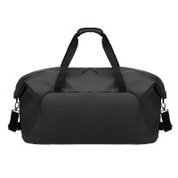 Сумка дорожная TORBER Mobi, чёрная, полиэстер 900D с PU покрытием, 65 х 37 х 34 см