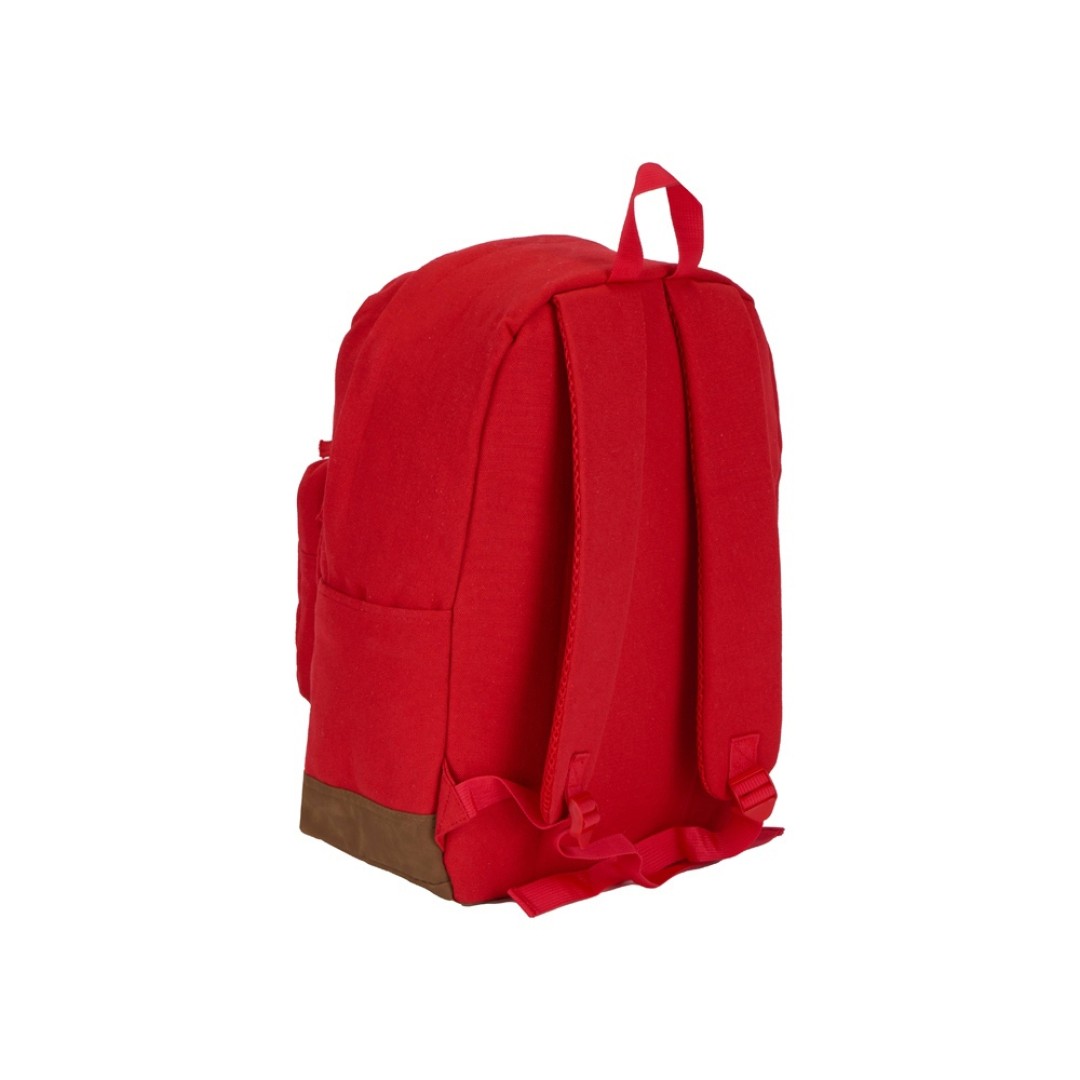 Рюкзак Shammy с эко-замшей для ноутбука 15", красный