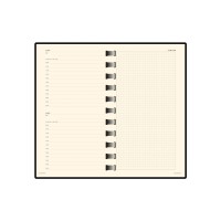 Ежедневник недатированный А5- «Sienna», бордовый