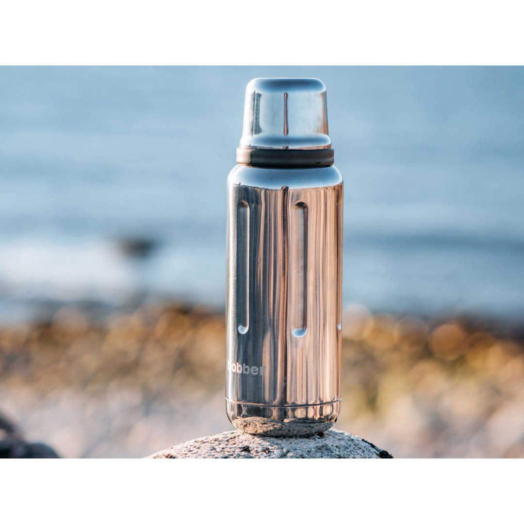 Термос для напитков, вакуумный, бытовой, тм "bobber". Объем 1 литр. Артикул Flask-1000 Glossy