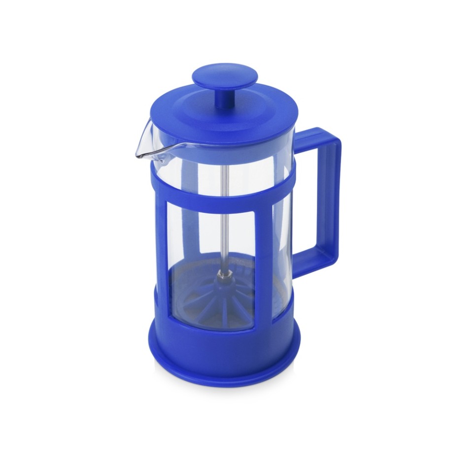 Подарочный набор Tea time с пледом, синий