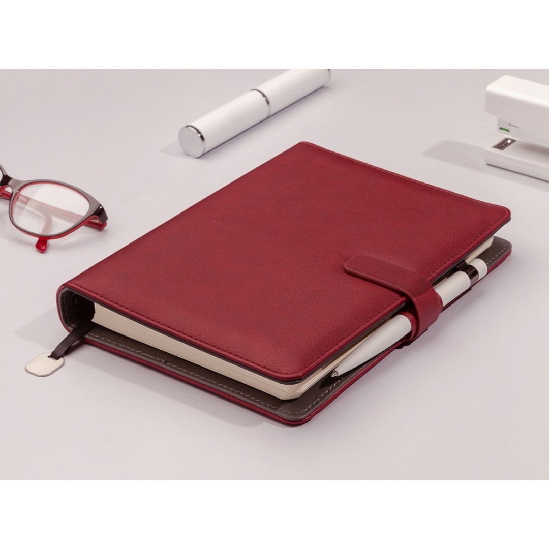 Ежедневник недатированный В5 "Toscana", бордовый
