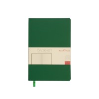 Блокнот А5 "Megapolis Flex Velvet", зеленый