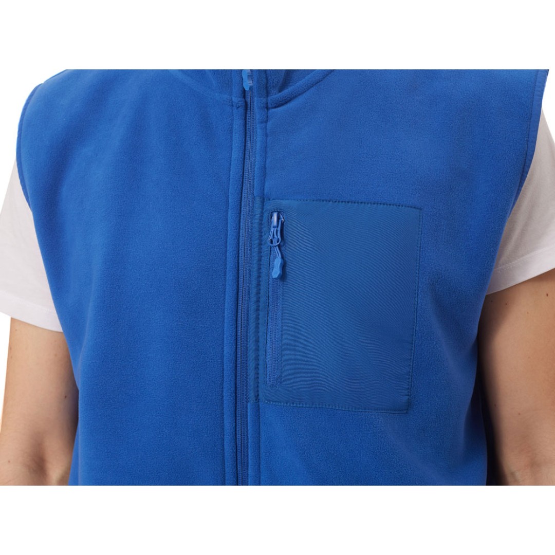 Жилет флисовый «Trondheim» унисекс, синий классический