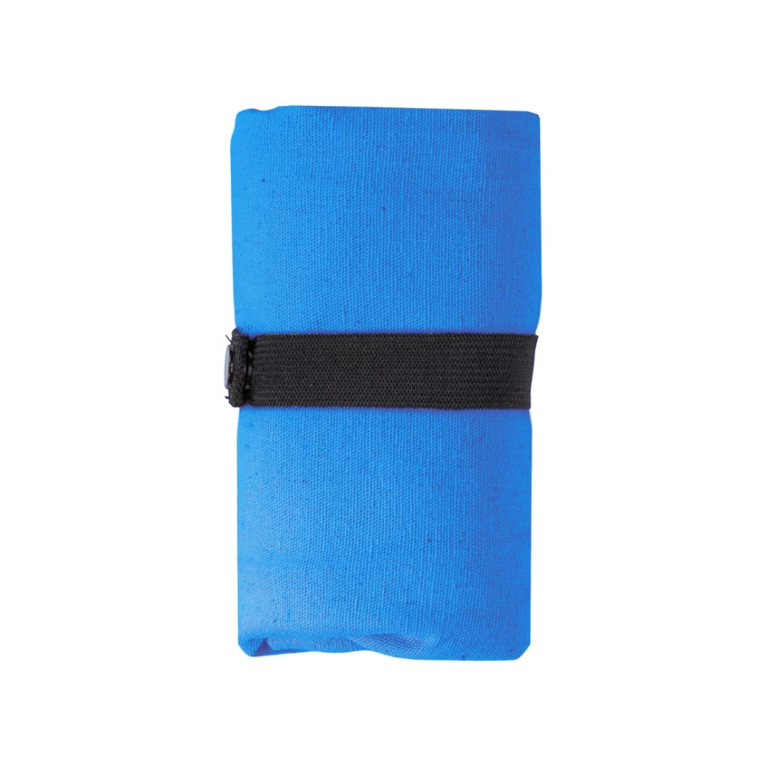 Сумка Fixy из переработанного хлопка с фиксирующей эластичной лентой, синий