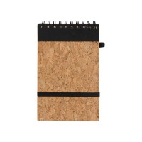 Блокнот B7 «Forli» с обложкой из пробки, натуральный
