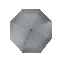 Зонт складной "Irvine", полуавтоматический, 3 сложения, с чехлом, серый