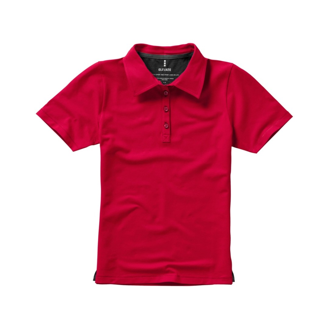 Рубашка поло "Markham" женская, красный/антрацит