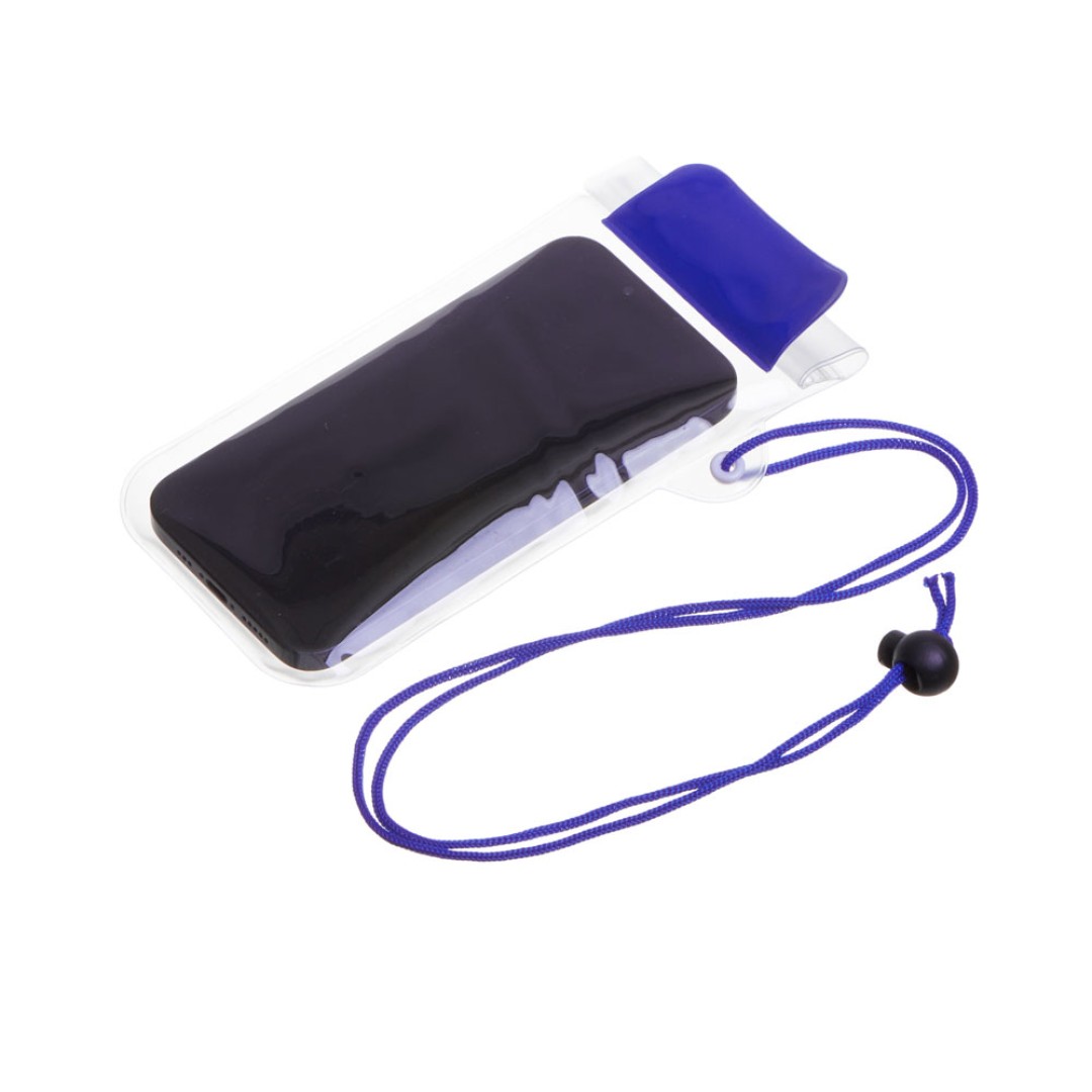 Влагостойкий чехол "Repel", синий/прозрачный