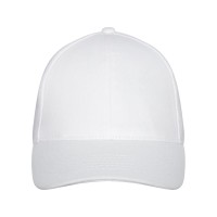 Кепка-бейсболка Drake, 6-панельная, изготовлена из хлопка, белый