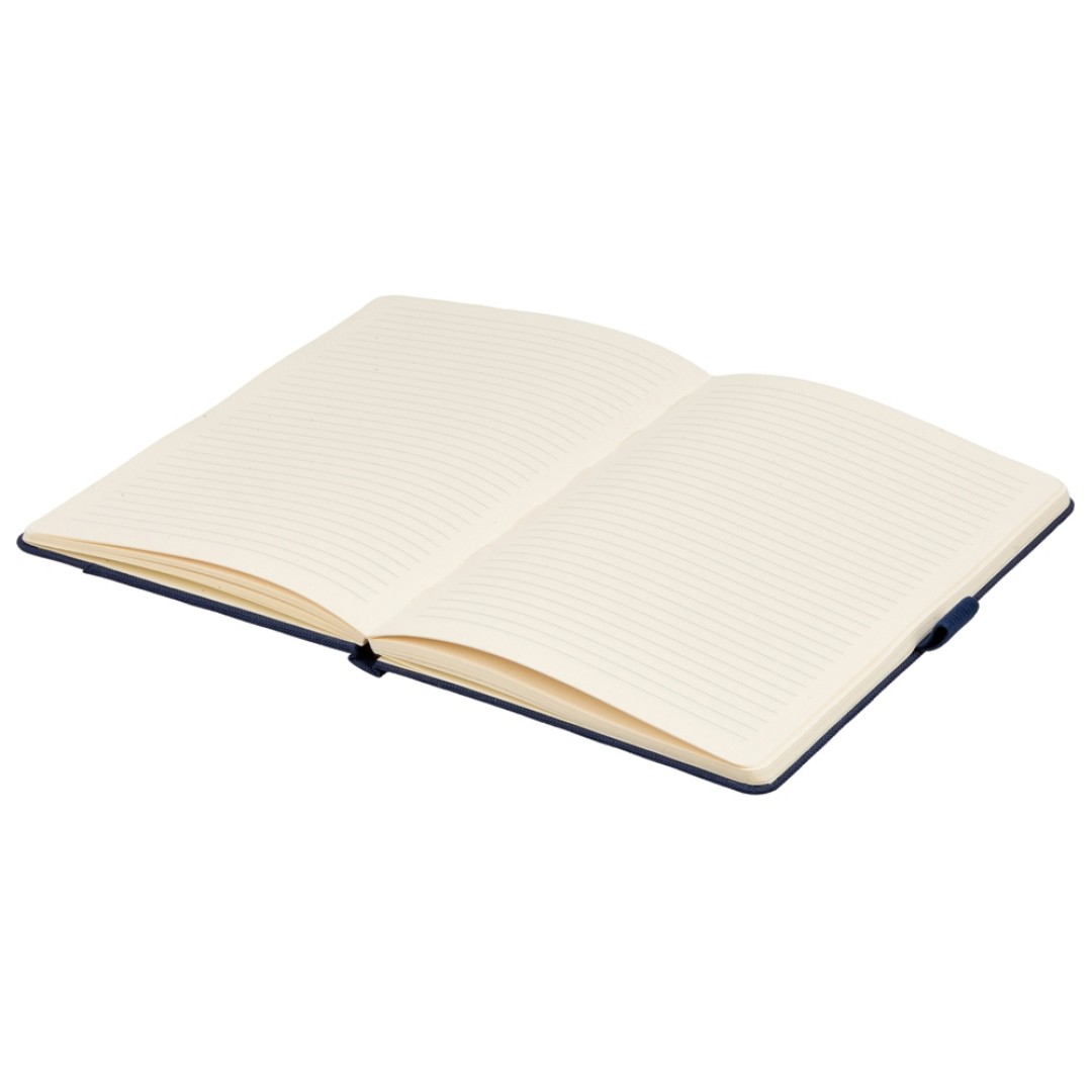 Блокнот А5 из RPET "Harvey", 80 листов FSC бумага, синий