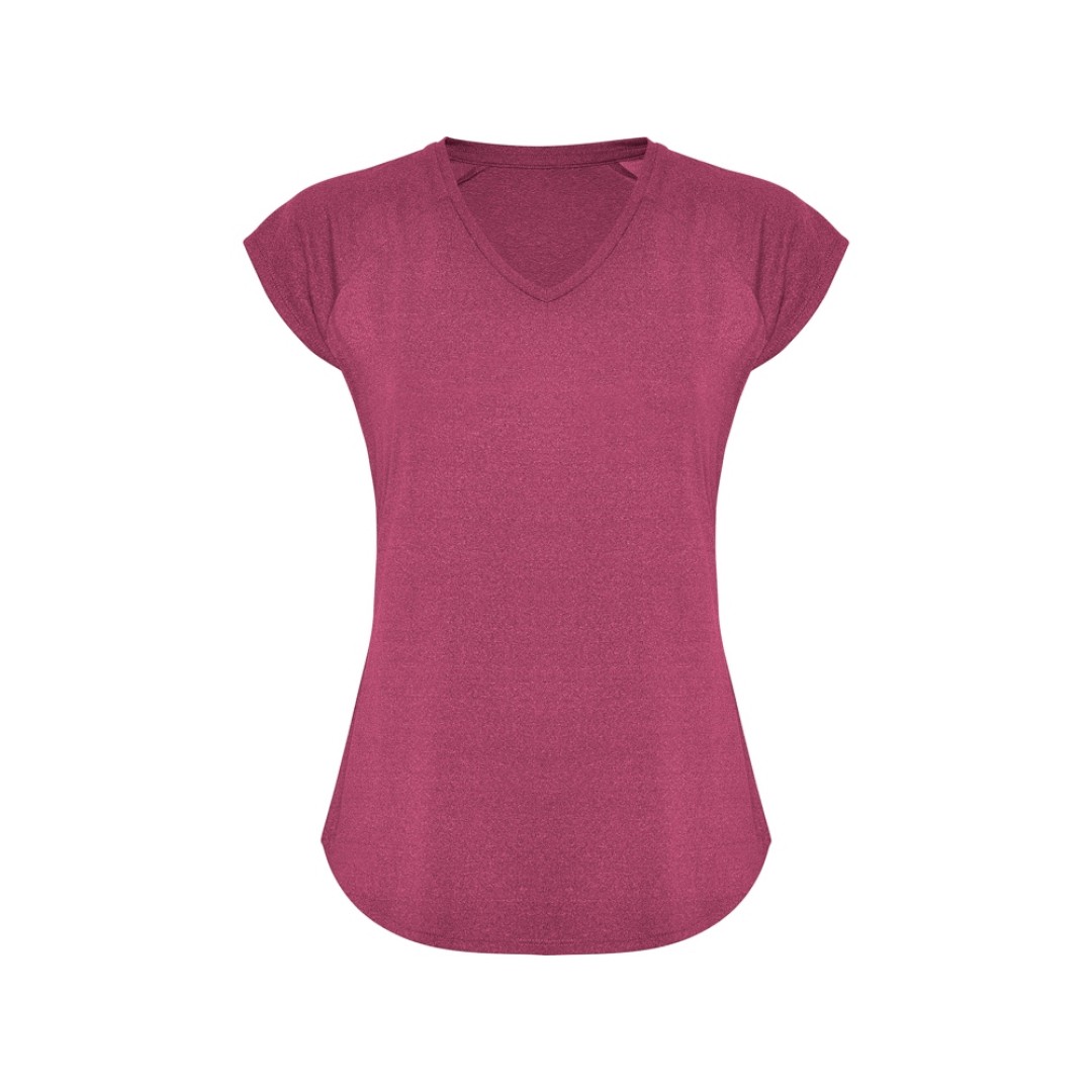 Футболка "Avus" женская, меланжевый фуксия