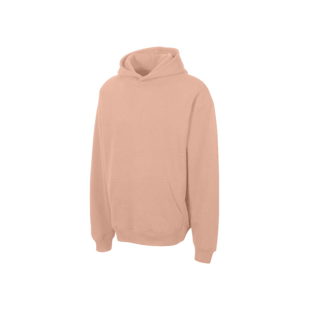 Толстовка с капюшоном оверсайз «Berlin» унисекс, лосось