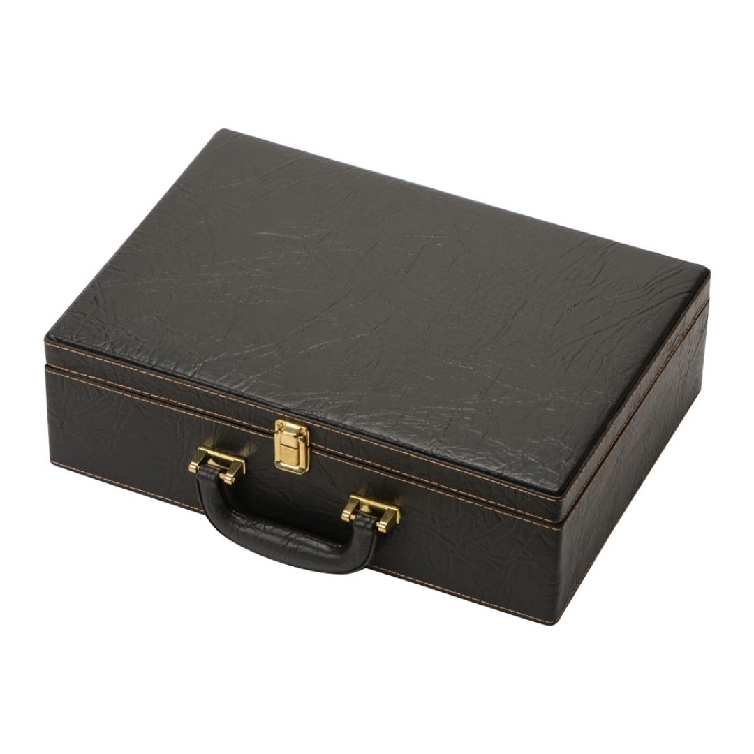 Набор «Подарочный» с многофункциональным ножом, темно-коричневый/бордовый