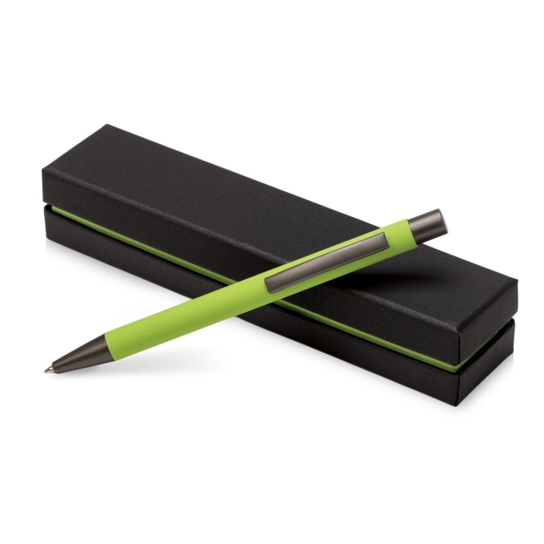 Ручка в футляре "Tender Bloom", зеленое яблоко