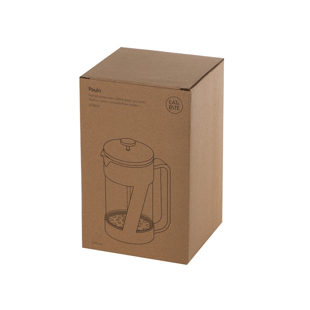 Френч-пресс из кофейных зерен «Paulo», 600 мл