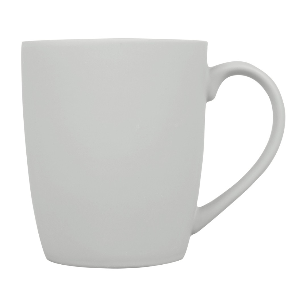 Кружка с покрытием soft-touch “Tulip Gum”, светло-серый NEW 420C