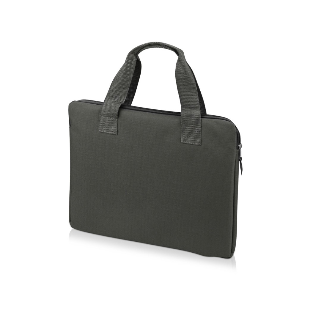 Конференц сумка "Session", серый/черный