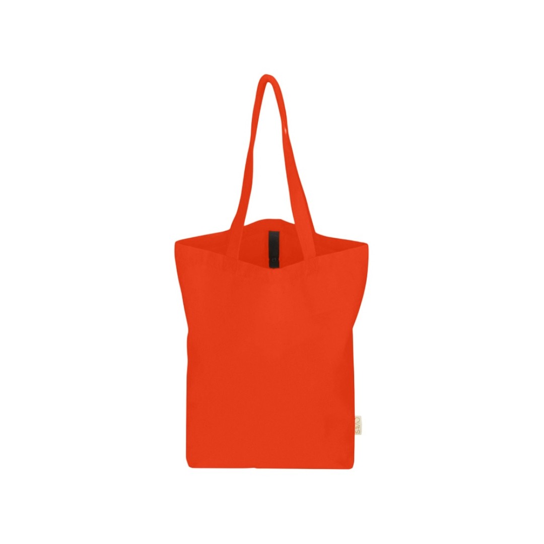 Сумка Fixy из переработанного хлопка с фиксирующей эластичной лентой, оранжевый